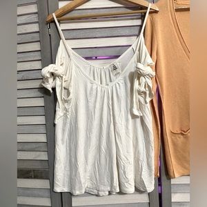 Free people cold shoulder tank